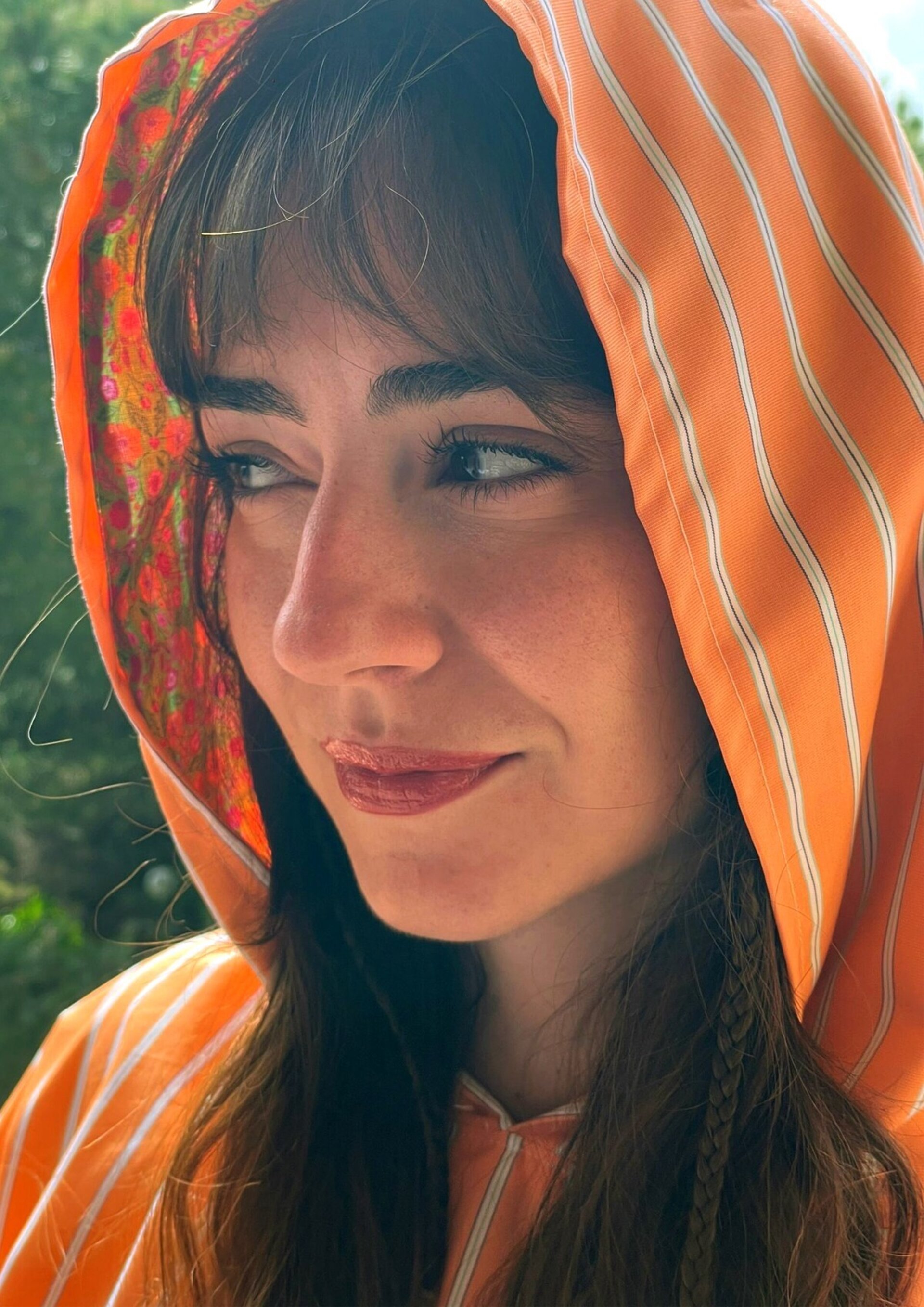 camisera naranja - 3