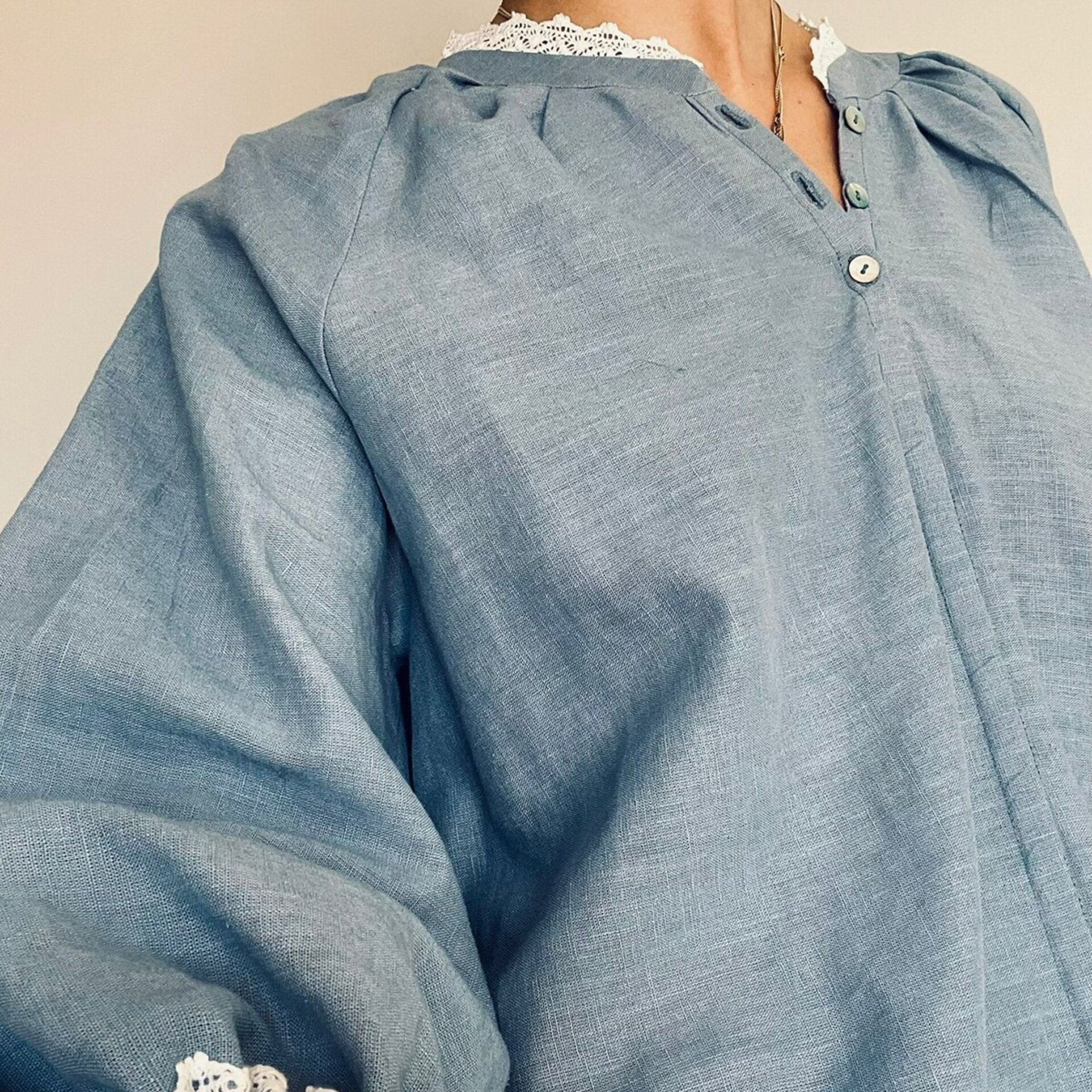 CAMISA OVERSIZE LINO Nº11 - 8