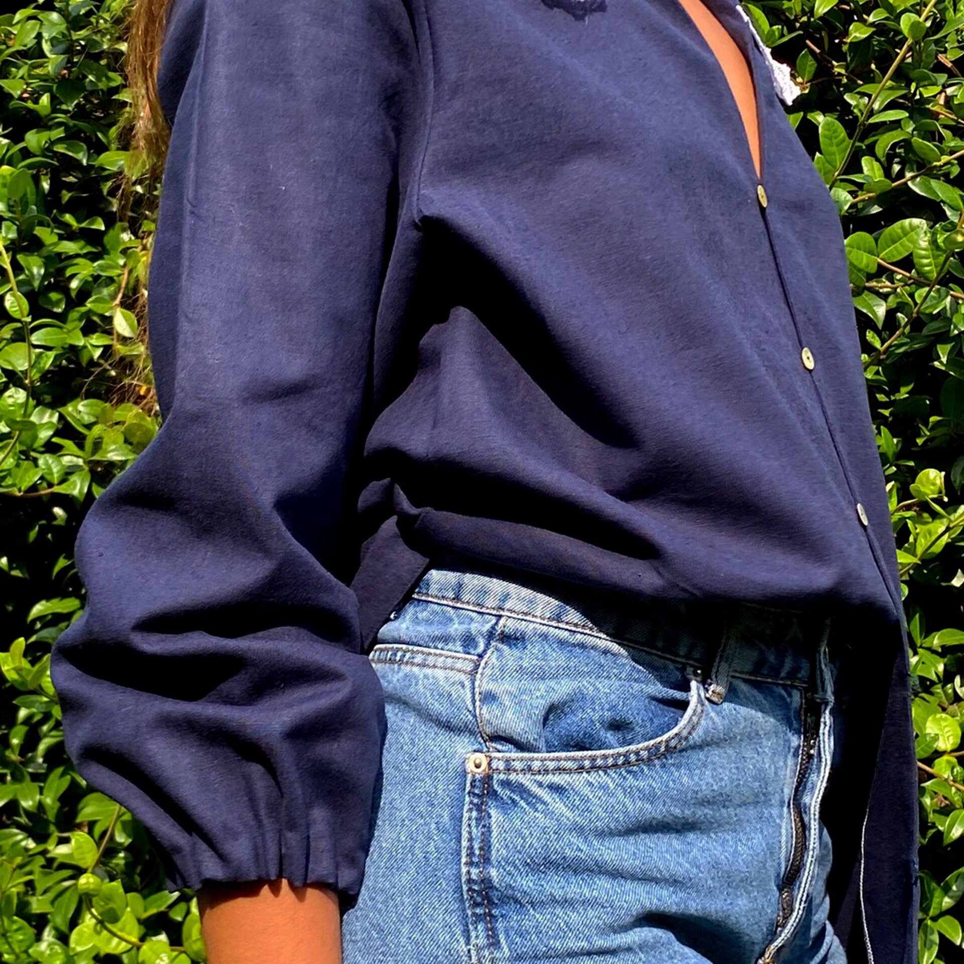 CAMISA OVERSIZE SEMILINO Nº9 - 5