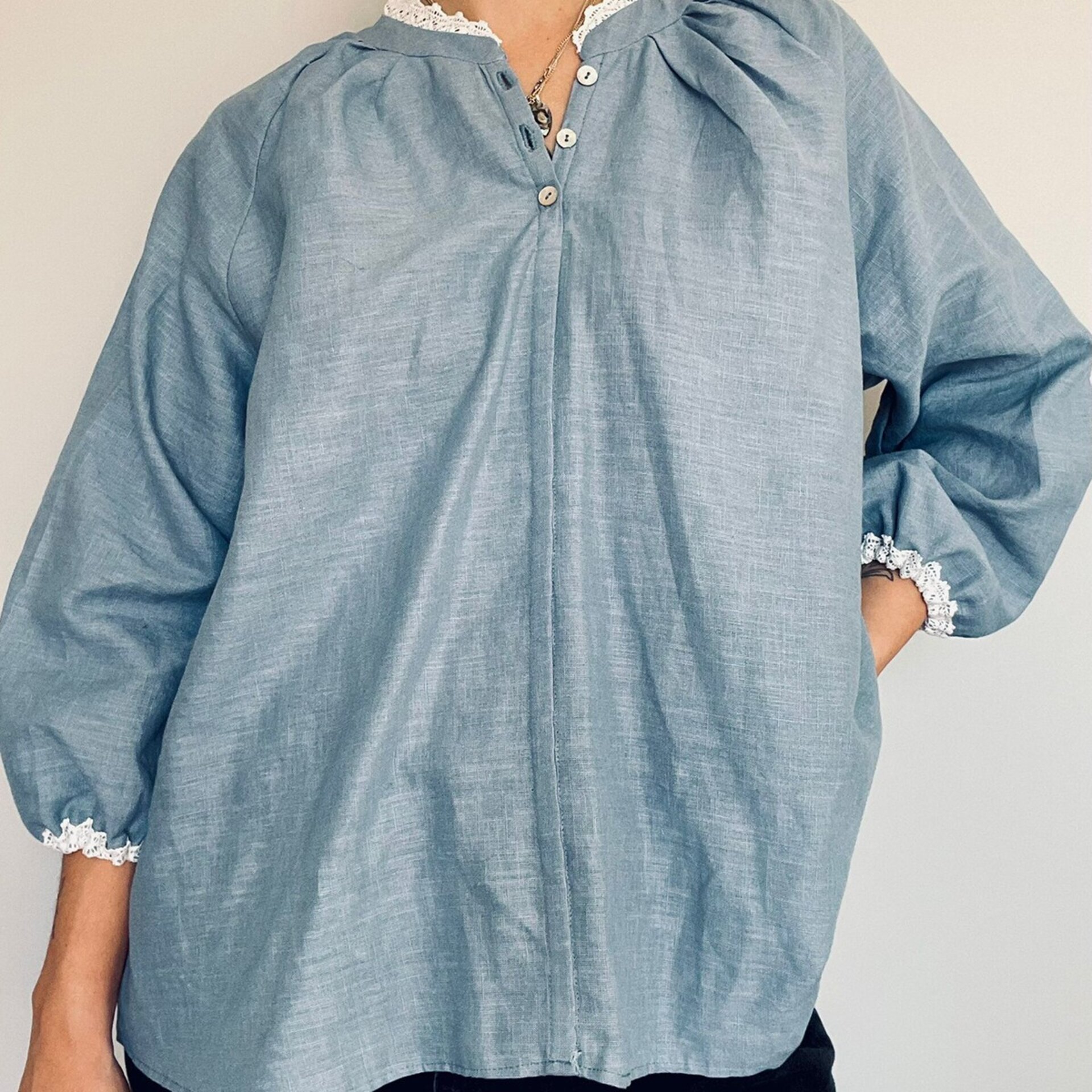 CAMISA OVERSIZE LINO Nº11 - 5
