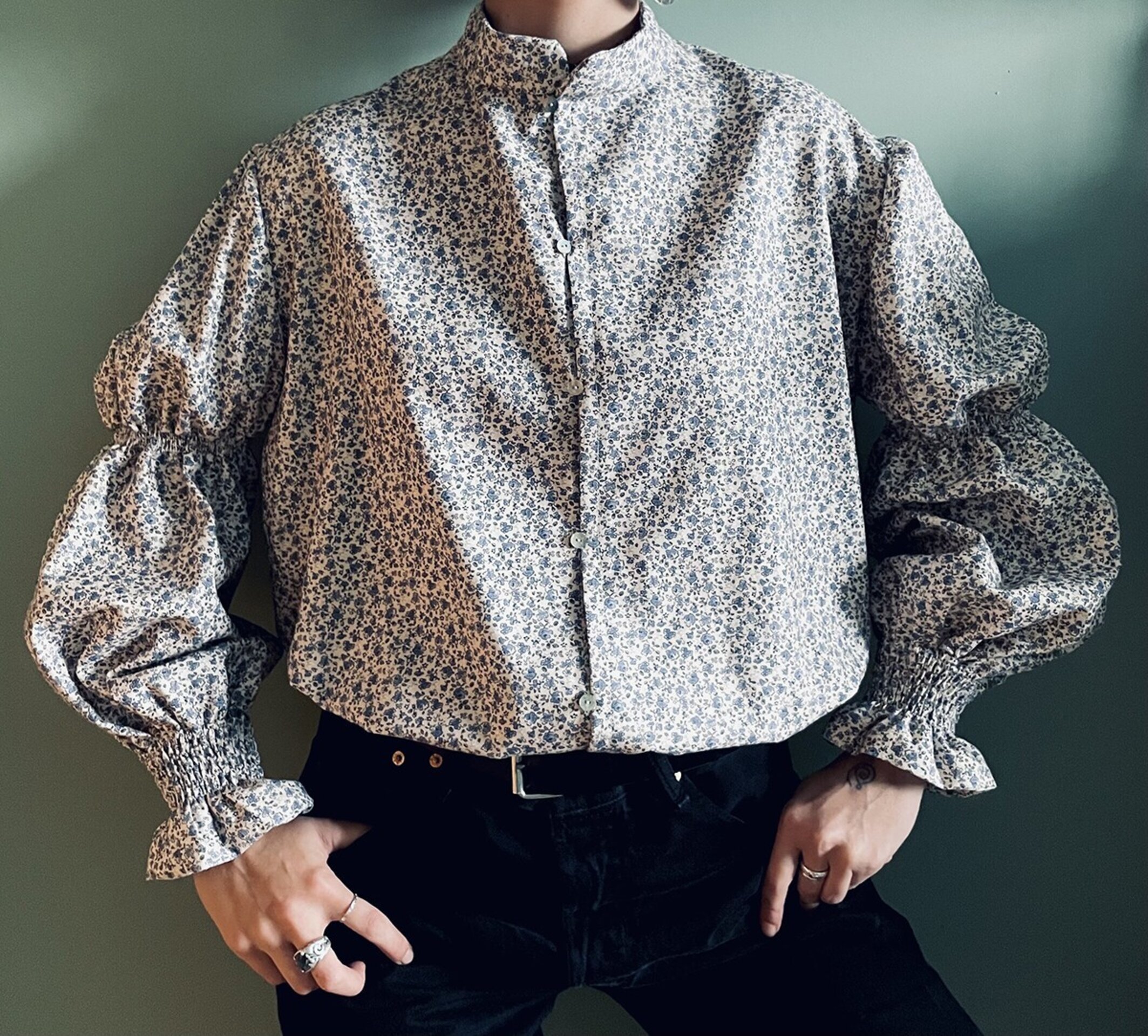 CAMISA ESTAMPADO FLORES - 10