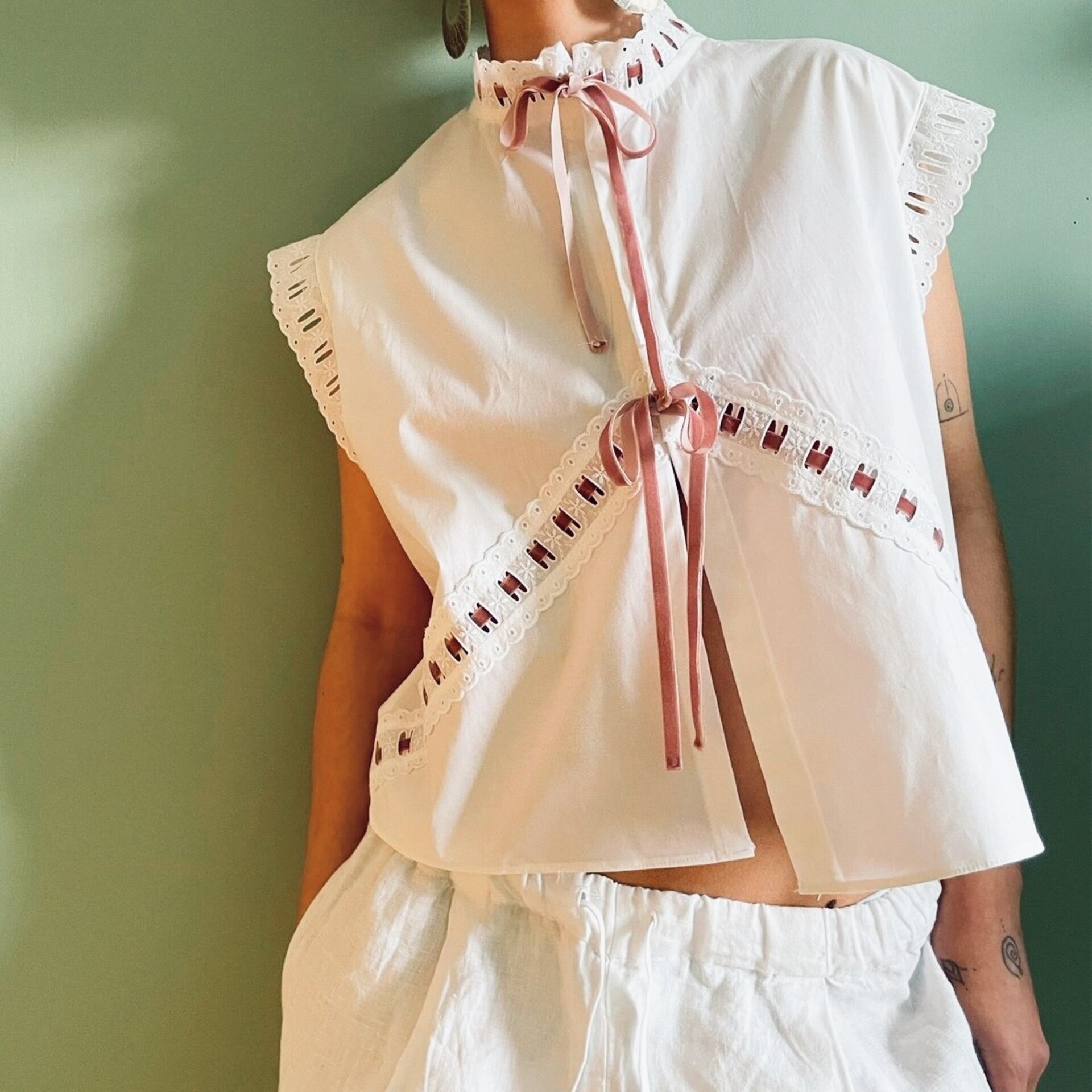 CAMISA ALGODÓN  LAZOS - 5