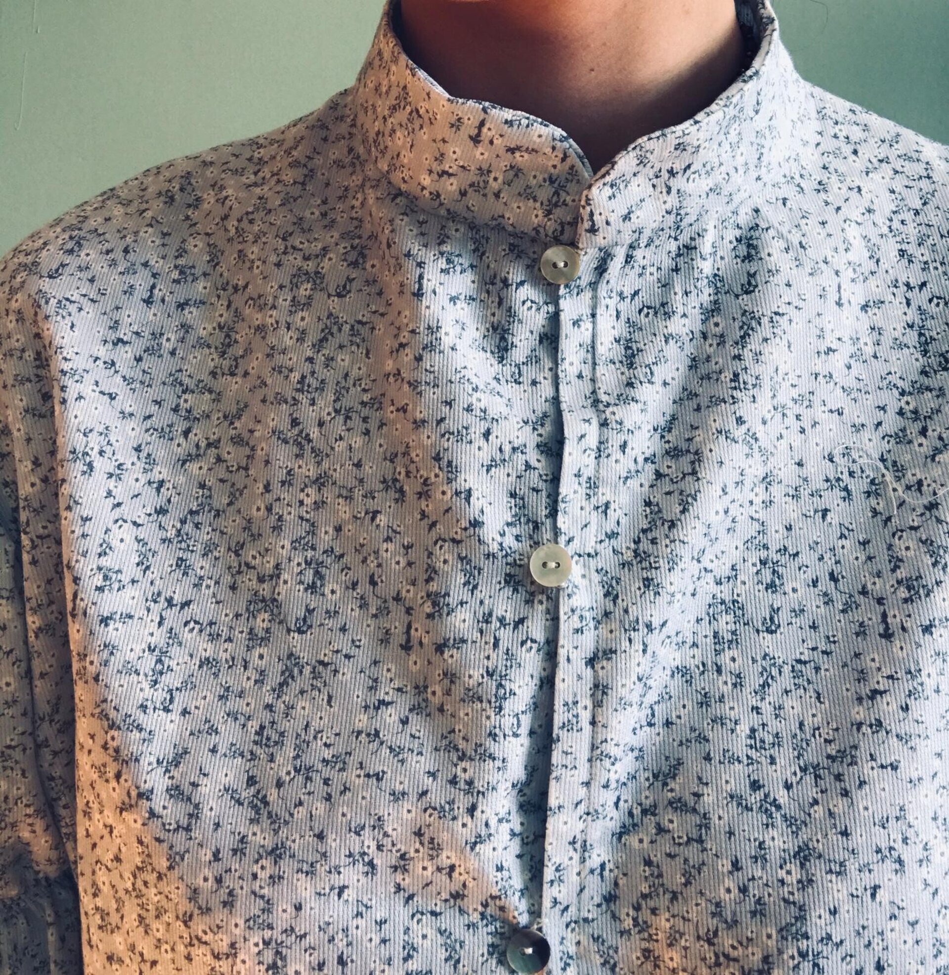 CAMISA FLORES ALGODÓN - 4