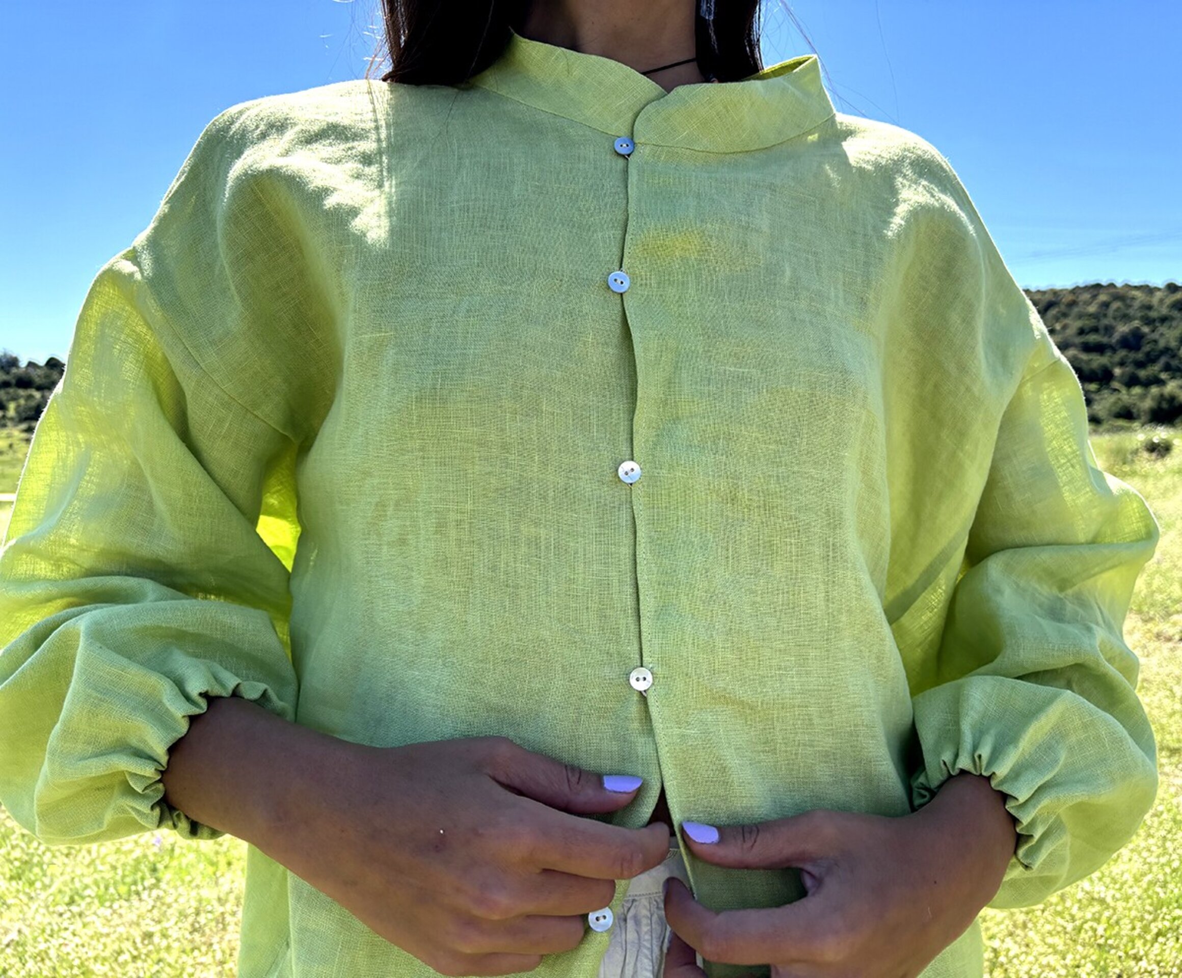 CAMISA OVERSIZE LINO Nº6 - 5