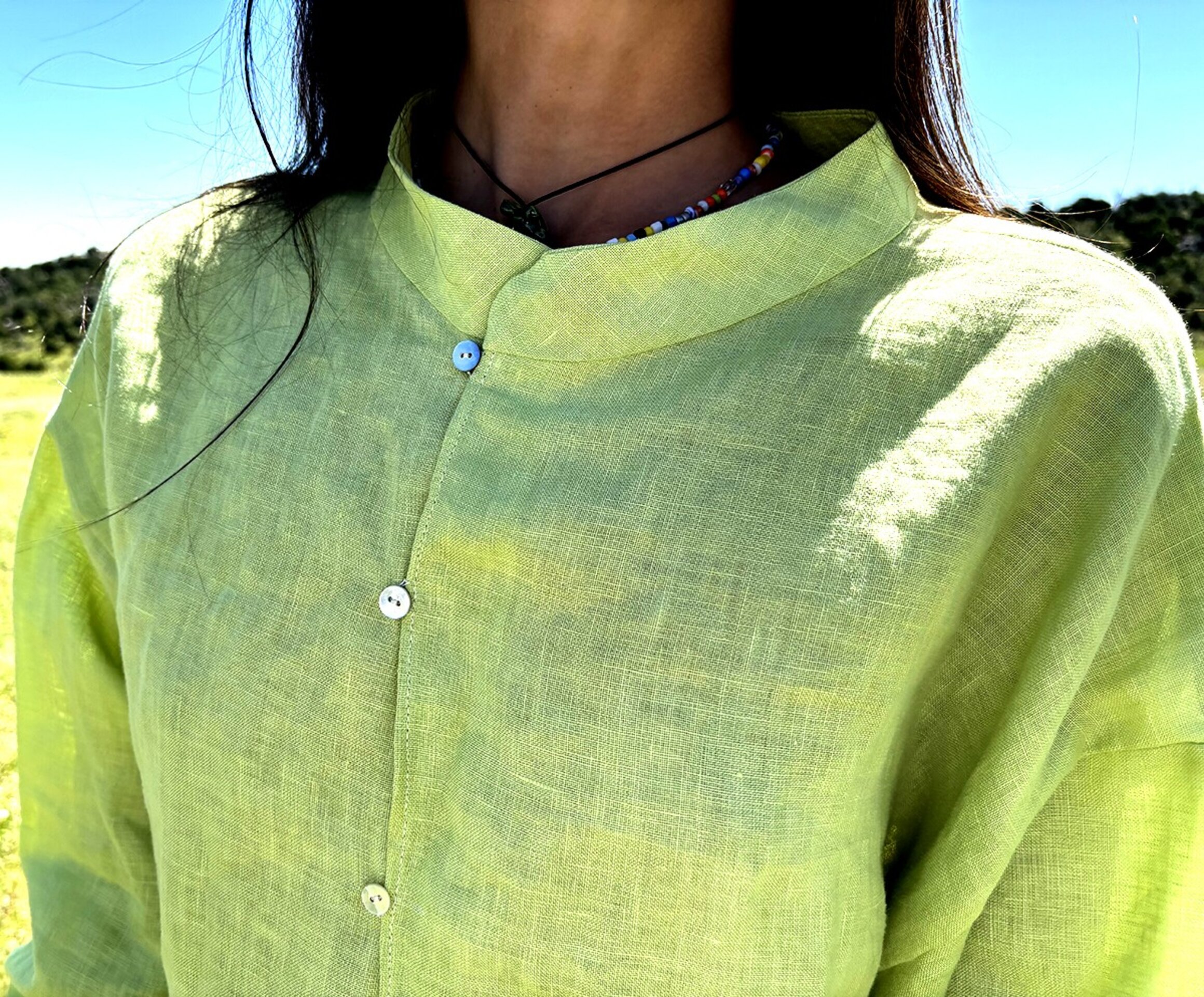 CAMISA OVERSIZE LINO Nº6 - 6