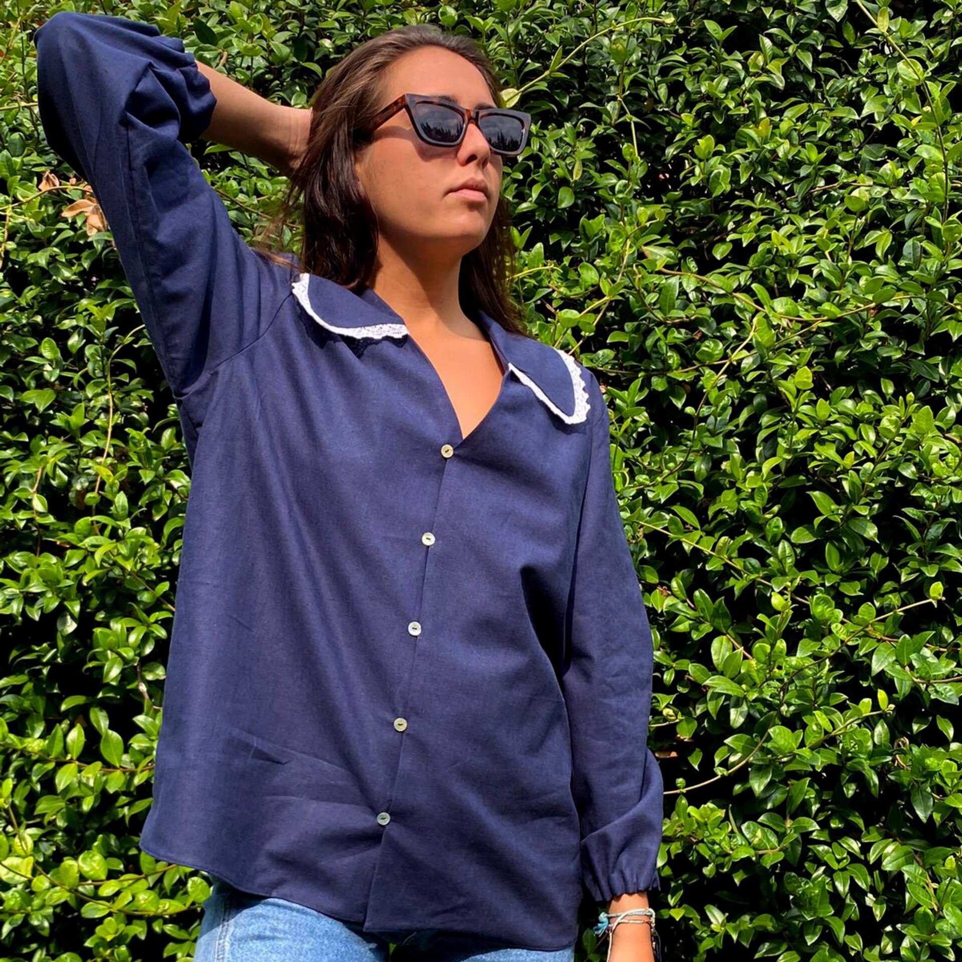 CAMISA OVERSIZE SEMILINO Nº9 - 9