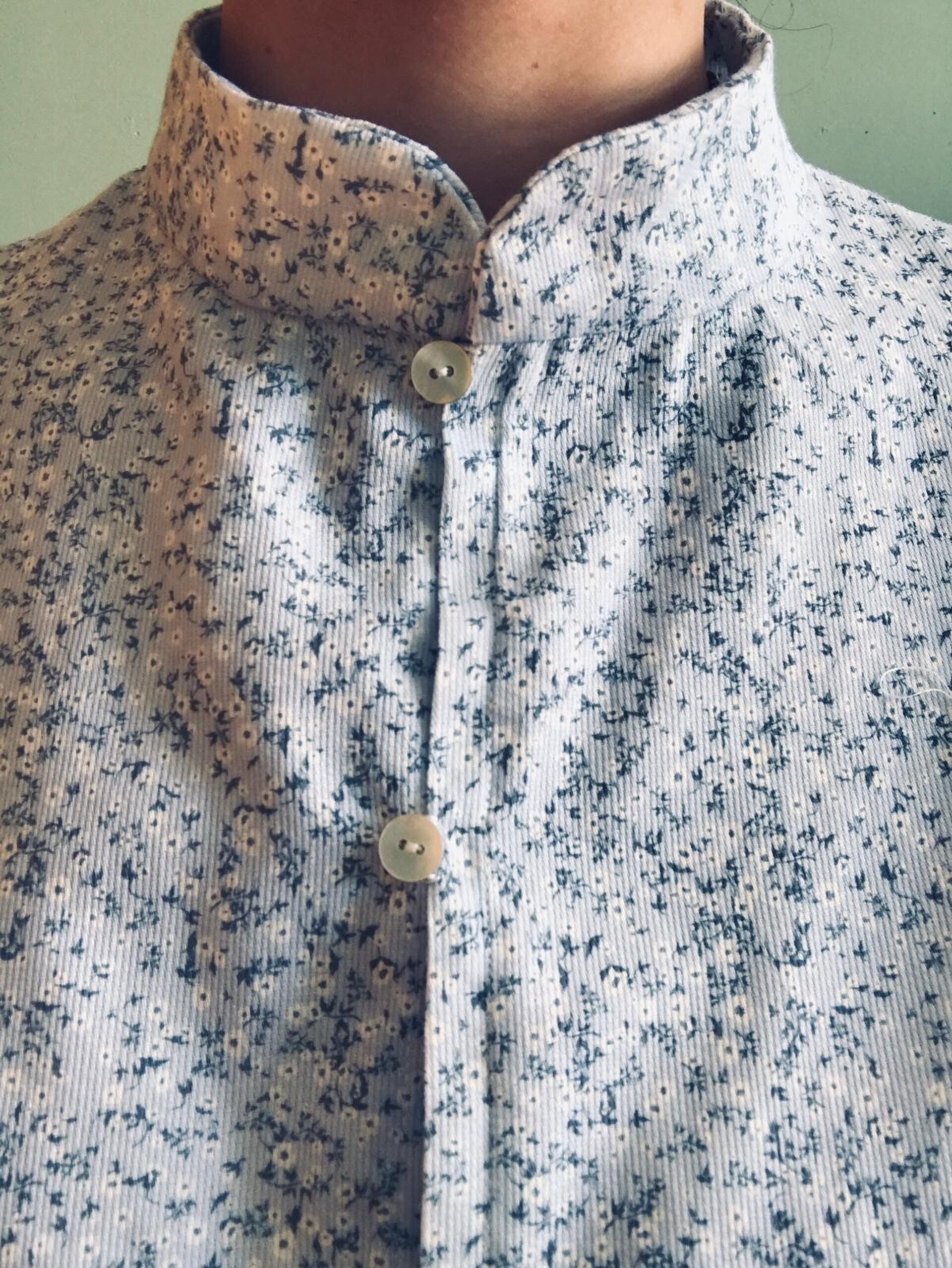 CAMISA FLORES ALGODÓN - 7