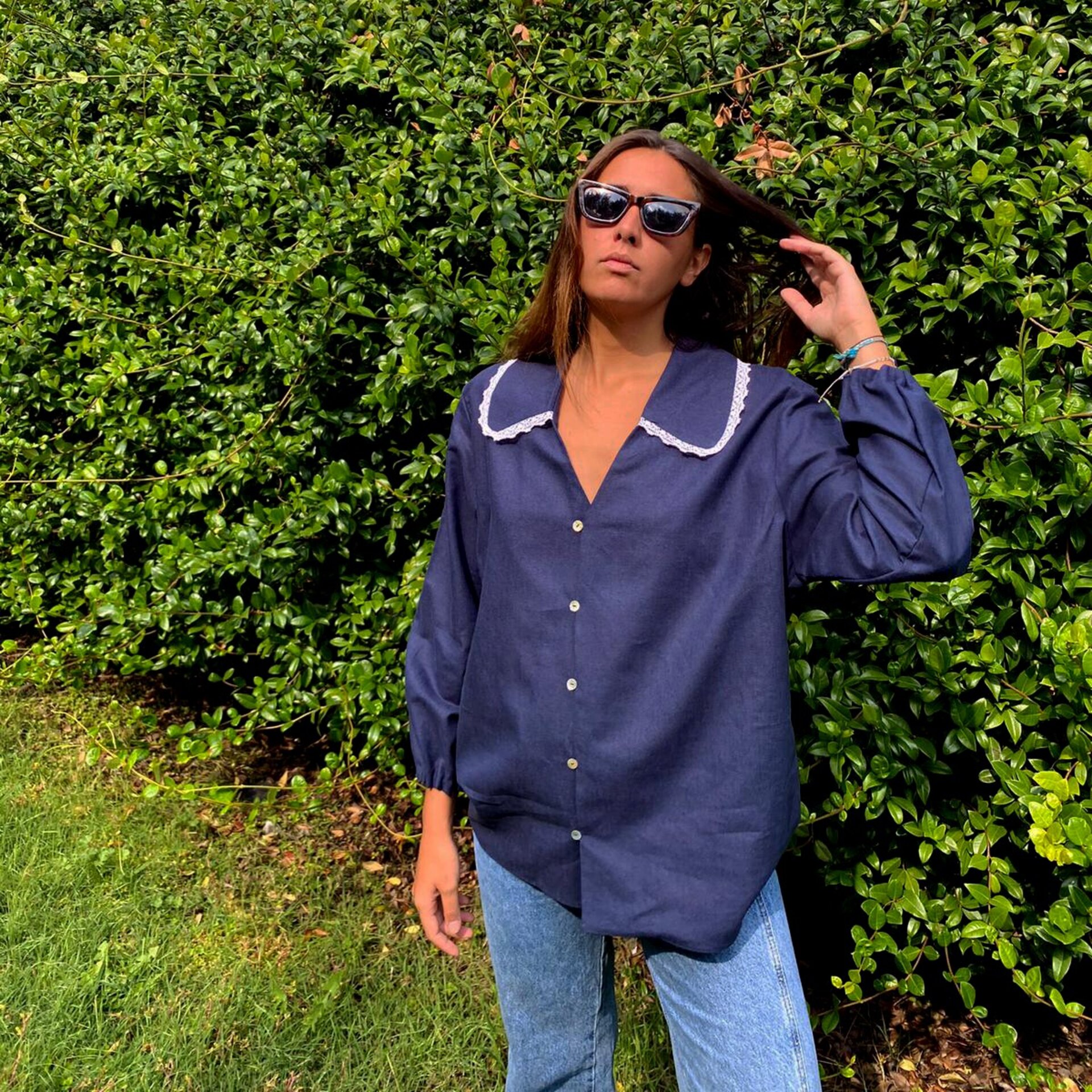 CAMISA OVERSIZE SEMILINO Nº9 - 3